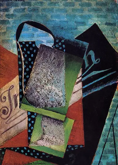 Still Life Dedicated to Andre Salmon Juan Gris